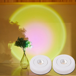 Compact Stick-on Sunset Lamp