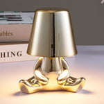 Muse Thinker Little Man Rechargeable Table Lamp
