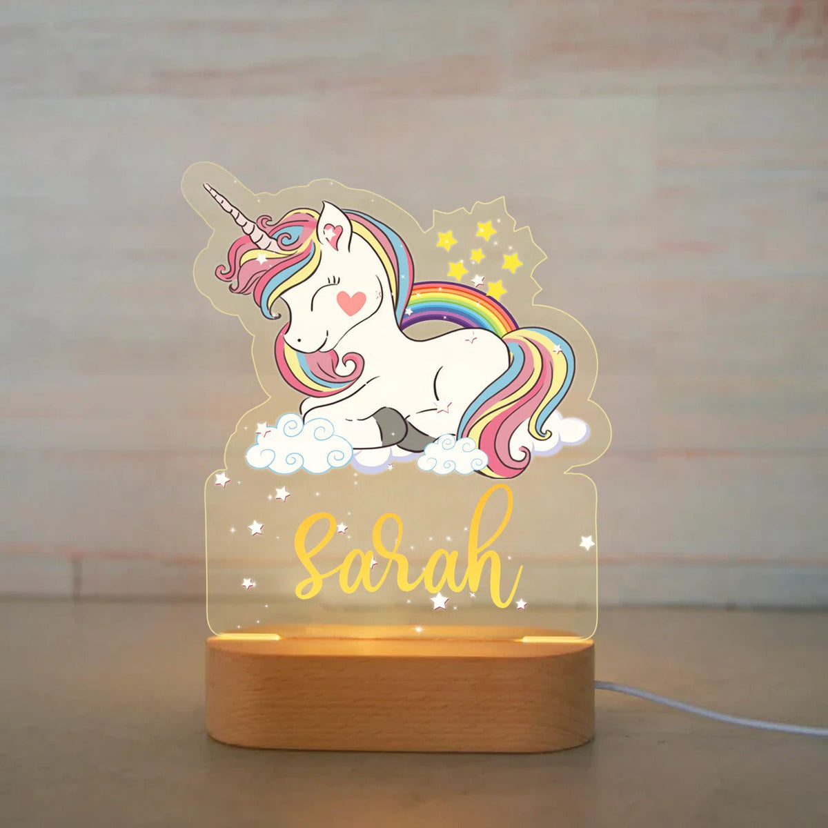 Personalized Name Animals Night Lights