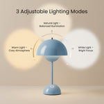 Minimalist Flowerpot Portable Mushroom Table Lamp