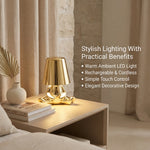 Muse Thinker Little Man Rechargeable Table Lamp