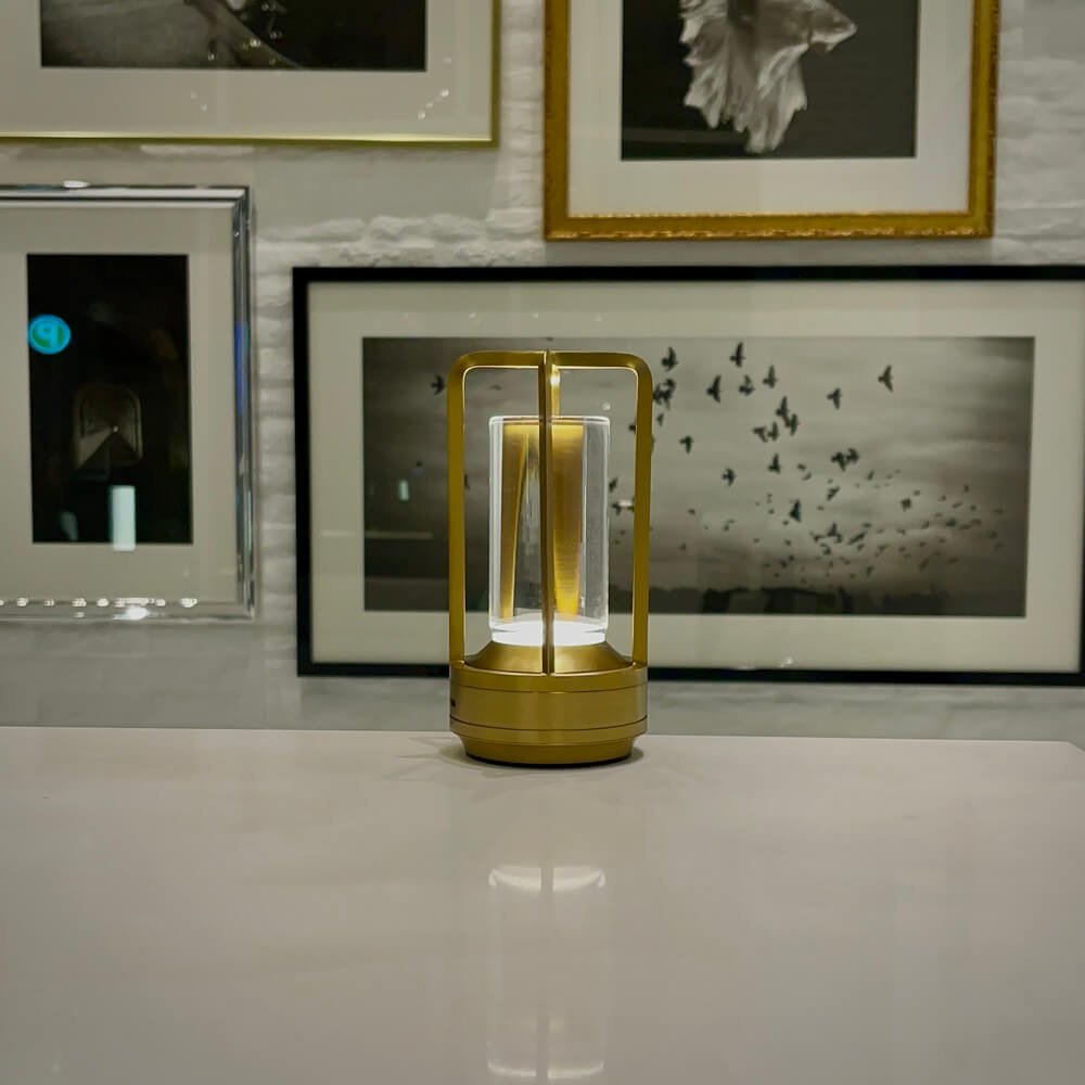 Cordless Crystal Table Lamp