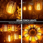 Solar Light Waterproof Flickering Flames Torches